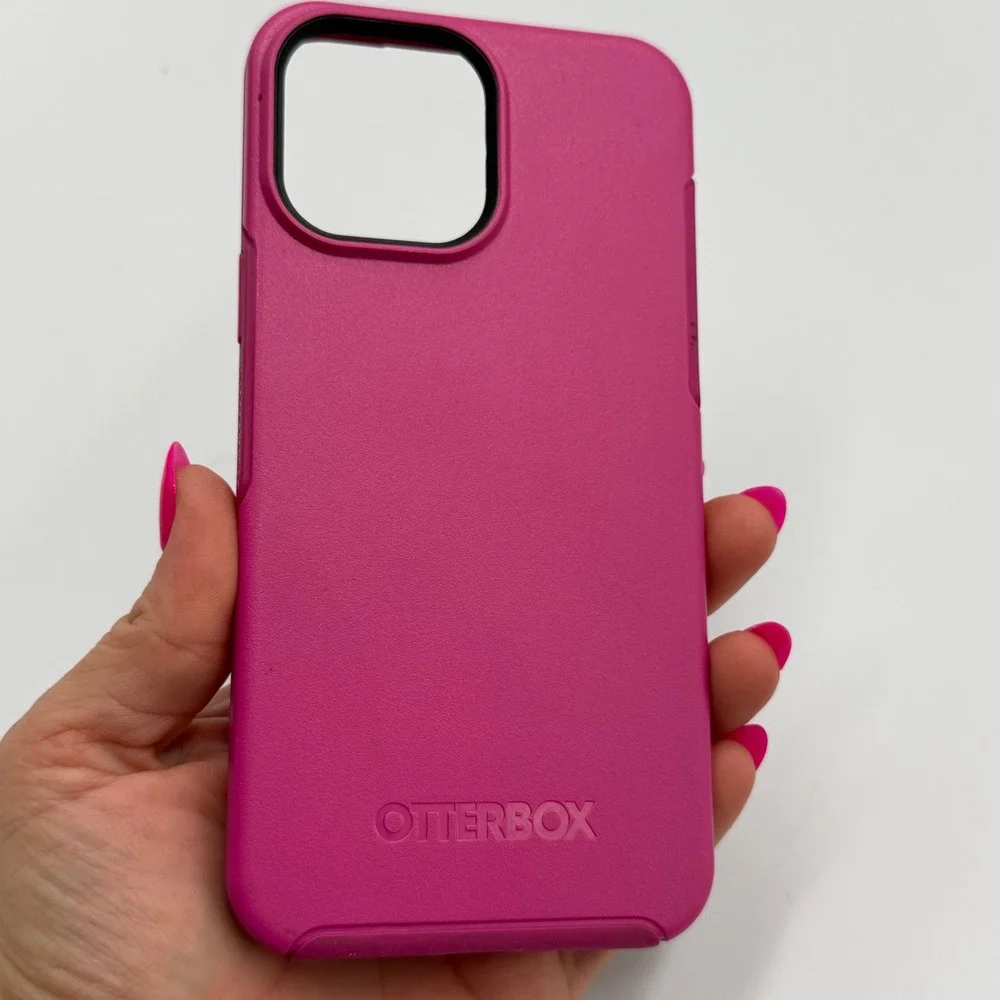 OtterBox‎ Symmetry iPhone 14 Pro Max Case Pink Slim Barbiecore Aesthetic